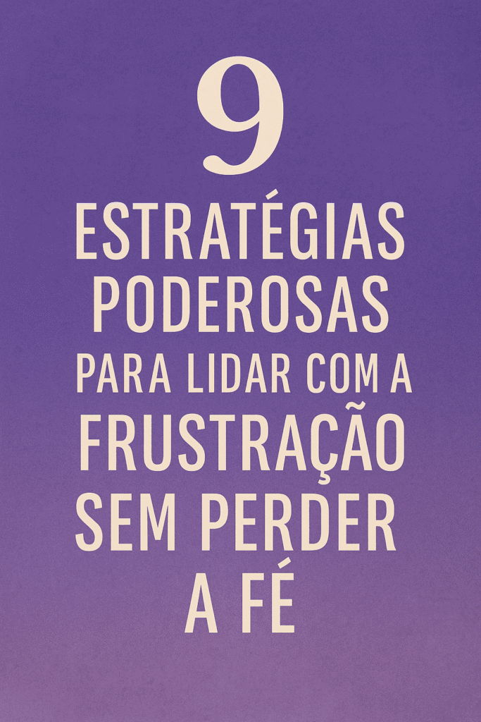 Imagem de uma pessoa em reflexão, simbolizando a busca por renovação espiritual e avivamento para superar a frustração através da fé e sabedoria cristã.