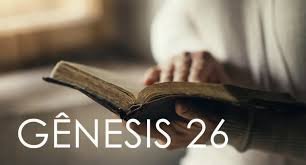 Cena bíblica de Abraão (ou Isaac) em Gênesis 26, buscando água em poços, representando a jornada de fé e a busca por avivamento na bíblia para preencher o vazio espiritual.